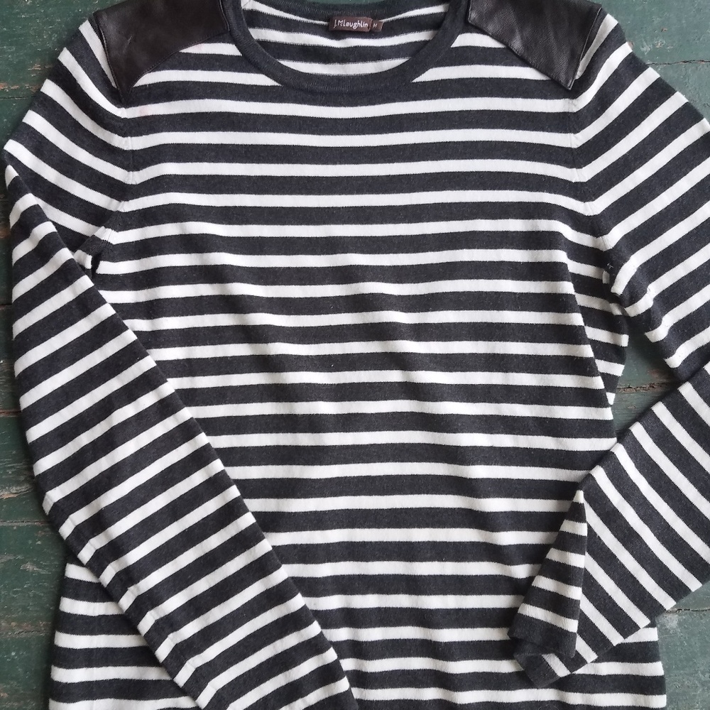 J McLaughlin striped sweater